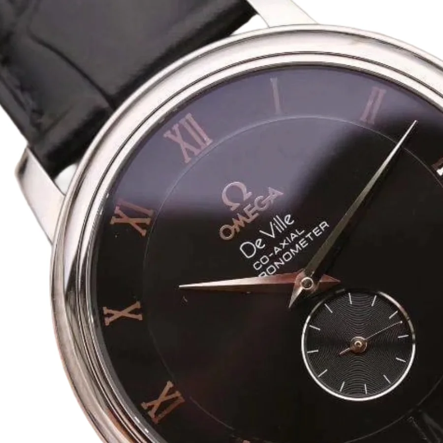 Omega De Ville Prestige Black Dial 4813.50.01 Super Clone
