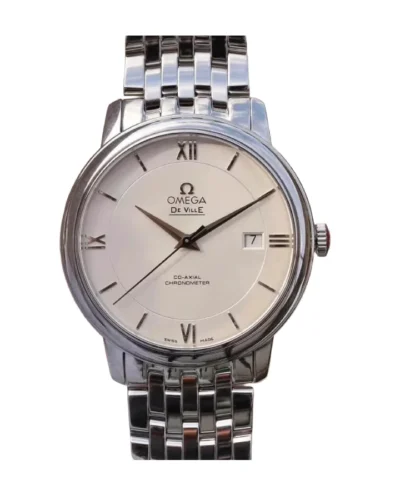 Omega De Ville Prestige White Dial 424.10.37.20.02.001 Super Clone