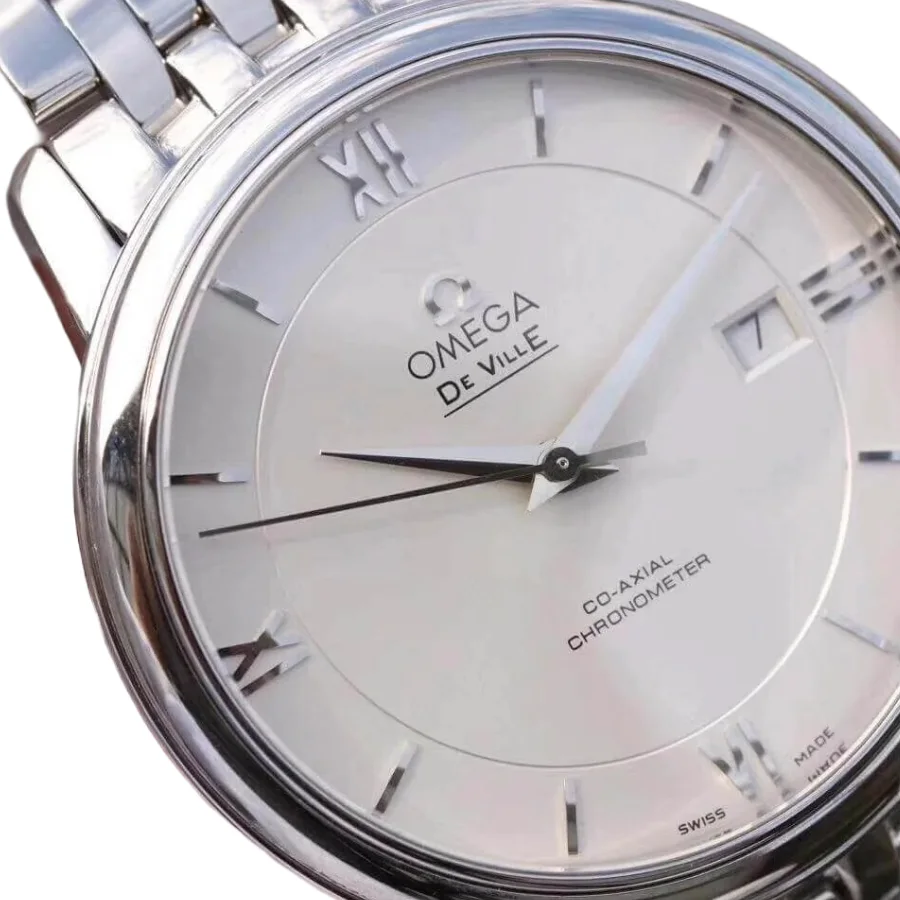 Omega De Ville Prestige White Dial 424.10.37.20.02.001 Super Clone