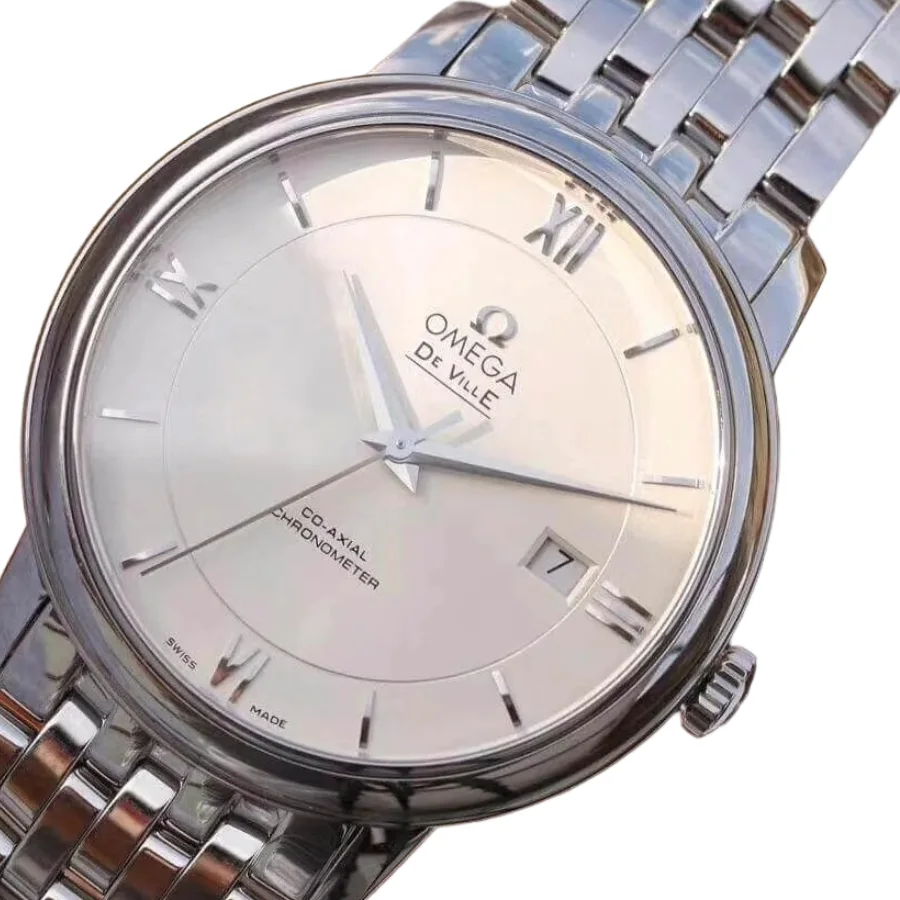 Omega De Ville Prestige White Dial 424.10.37.20.02.001 Super Clone