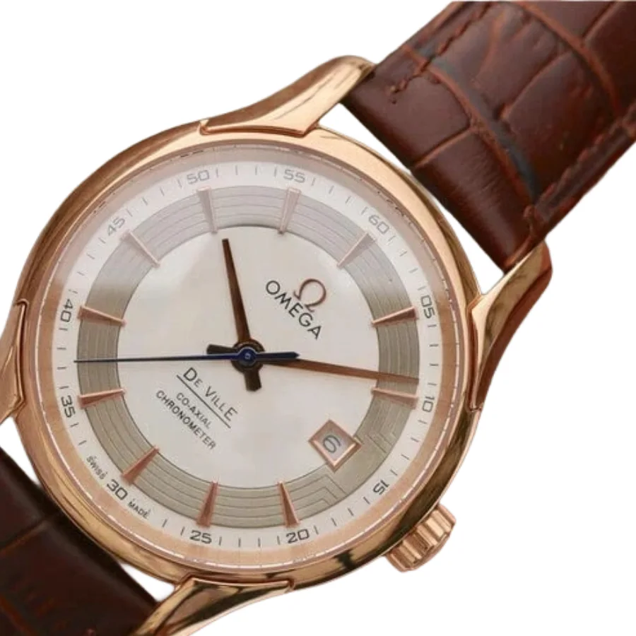 Omega De Ville Rose Gold Case 431.63.41.21.02.001 Super Clone