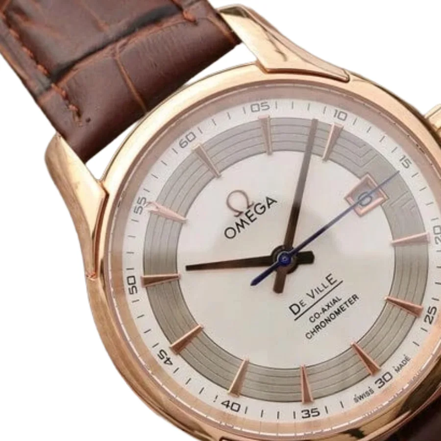 Omega De Ville Rose Gold Case 431.63.41.21.02.001 Super Clone