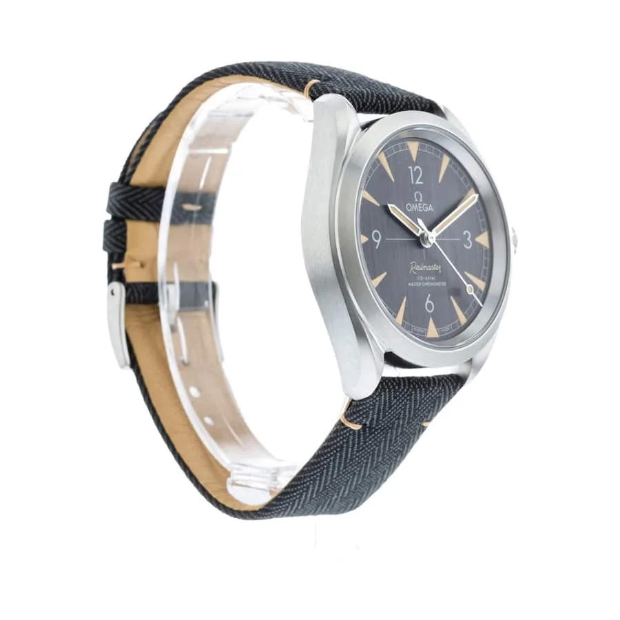 Omega Seamaster 220.12.40.20.01.001 Railmaster Black Dial Super Clone
