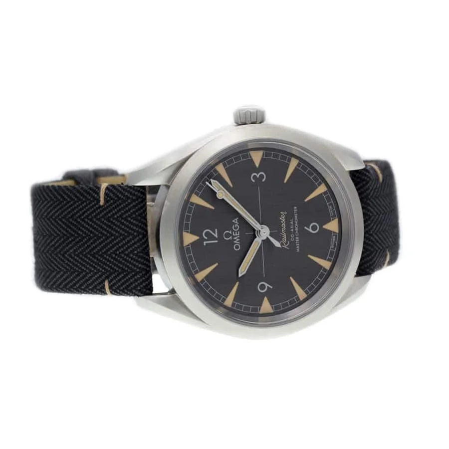 Omega Seamaster 220.12.40.20.01.001 Railmaster Black Dial Super Clone