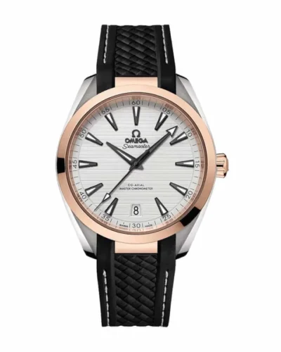 Omega Seamaster 220.22.41.21.02.001 Aqua Terra Gold Silver Super Clone