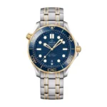 Omega Seamaster Diver 210.20.42.20.03.001 Steel & Gold Blue (Copy) Super Clone