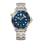 Omega Seamaster Diver 210.20.42.20.03.001 Steel & Gold Blue (Copy) Super Clone