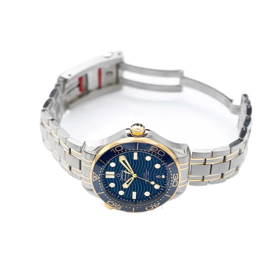 Omega Seamaster Diver 210.20.42.20.03.001 Steel & Gold Blue (Copy) Super Clone