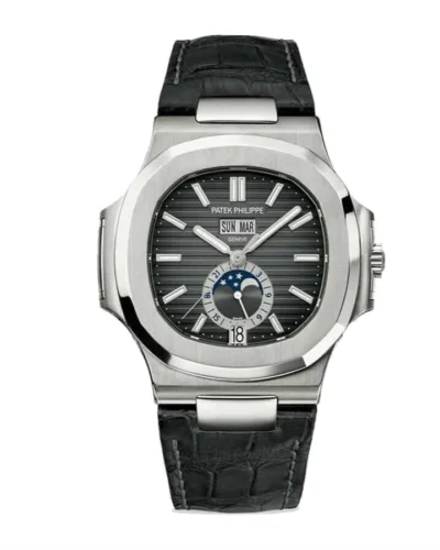 Patek Philippe Annual Calendar Chronograph 5960P-016 Platinum Grey Dial Super Clone