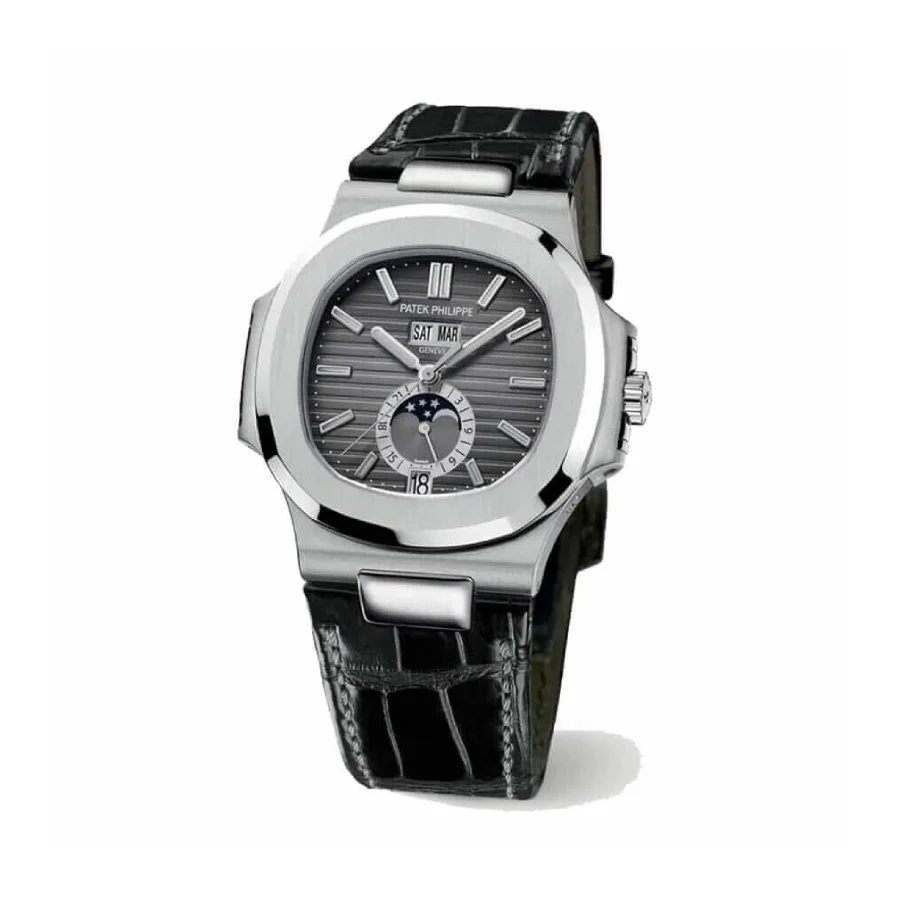 Patek Philippe Annual Calendar Chronograph 5960P-016 Platinum Grey Dial Super Clone