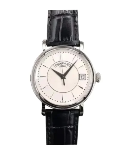 Patek Philippe Calatrava 5153G-010 White Gold Officers Case Super Clone