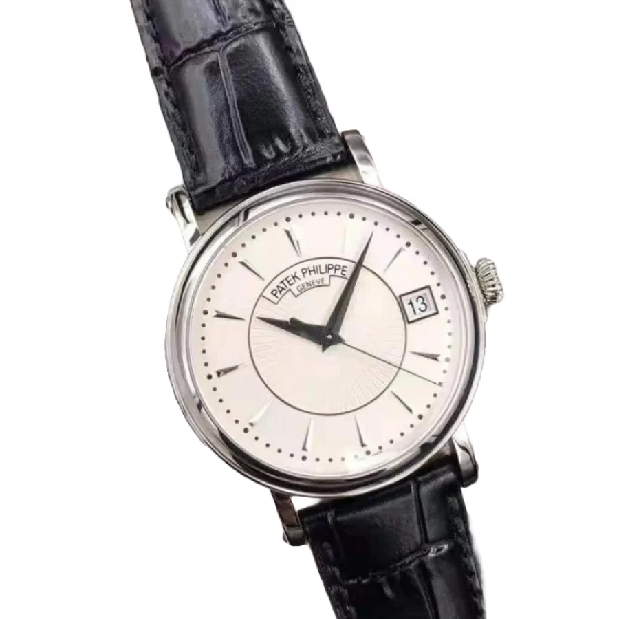 Patek Philippe Calatrava 5153G-010 White Gold Officers Case Super Clone