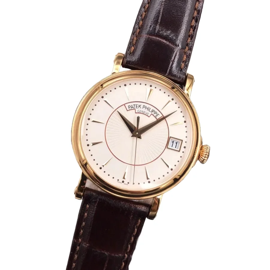 Patek Philippe Calatrava 5153J-001 Yellow Gold Officers Case Super Clone