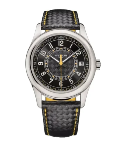 Patek Philippe Calatrava 6007G-001 White Gold Black Dial Super Clone
