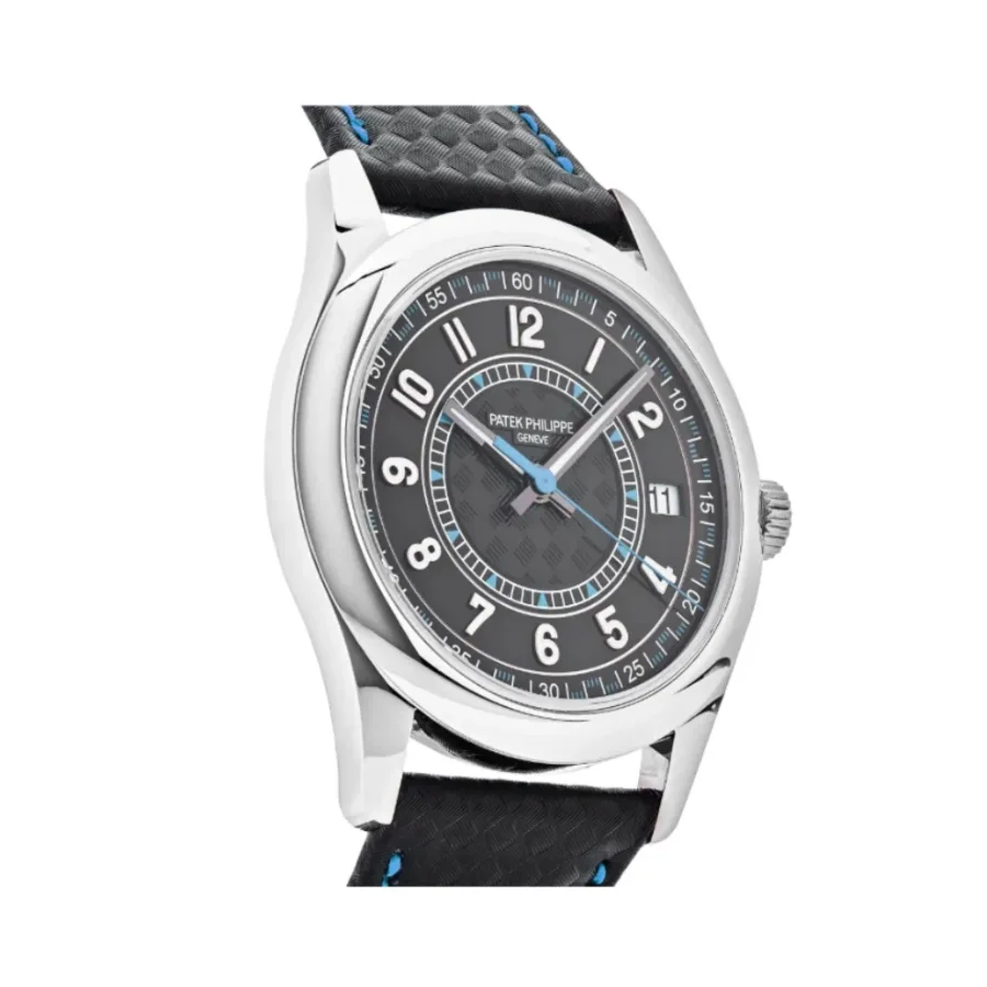 Patek Philippe Calatrava 6007G-011 White Gold Blue Dial Super Clone