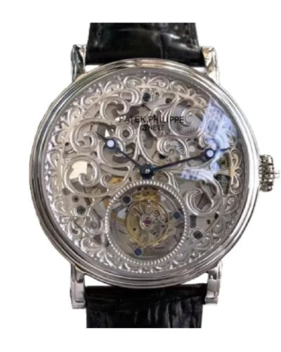 Patek Philippe Grand Complications P83000 Tourbillon Silver Dial Super Clone