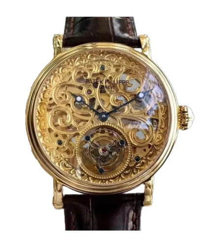 Patek Philippe Grand Complications P83000 Tourbillon Yellow Gold Super Clone