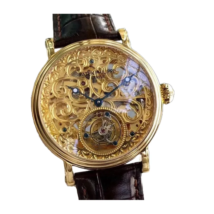 Patek Philippe Grand Complications P83000 Tourbillon Yellow Gold Super Clone