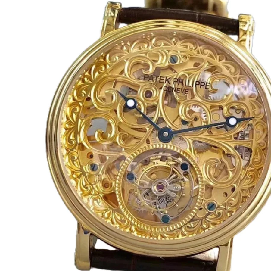 Patek Philippe Grand Complications P83000 Tourbillon Yellow Gold Super Clone