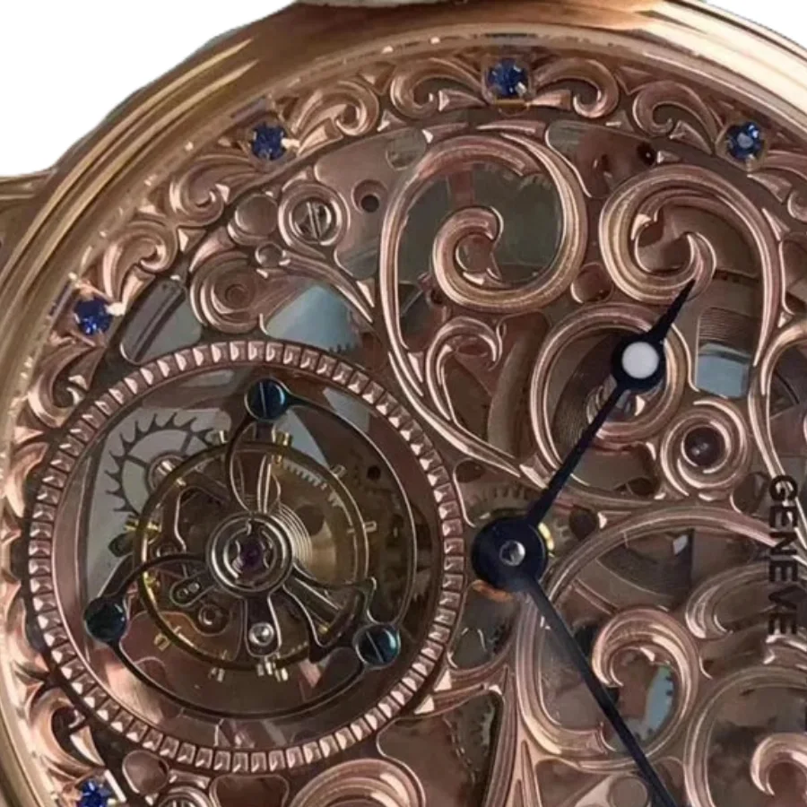 Patek Philippe Grand Complications Tourbillon Sapphire Rose Gold Super Clone