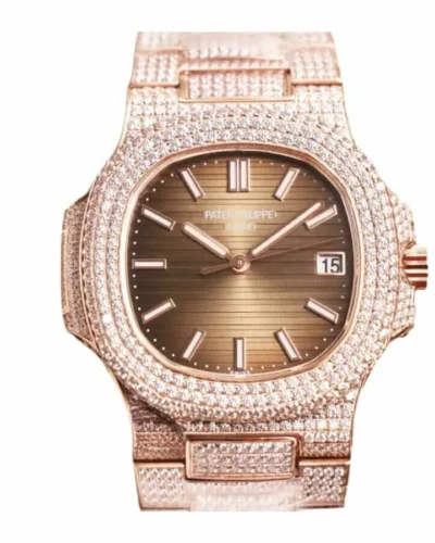 Patek Philippe Nautilus 5711 Iced Out Diamonds Super Clone