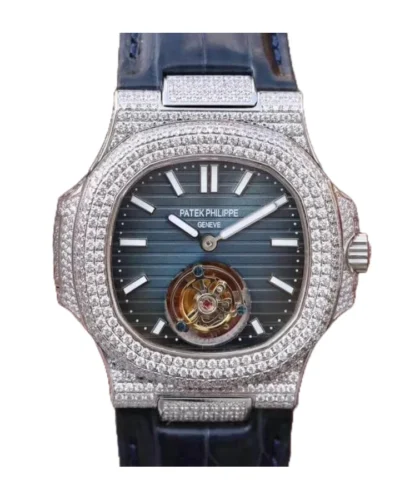Patek Philippe Nautilus 5711 Tourbillon Jumbo Blue Dial Super Clone