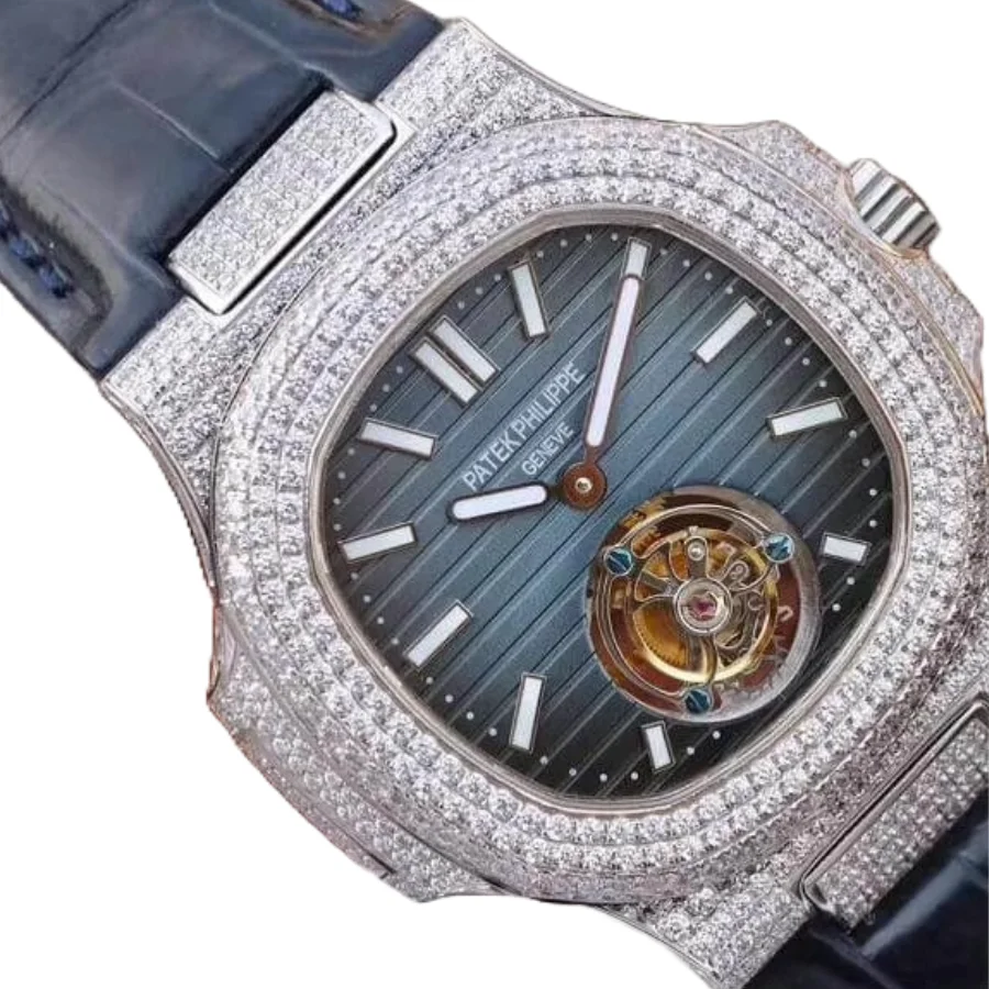 Patek Philippe Nautilus 5711 Tourbillon Jumbo Blue Dial Super Clone