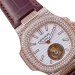 Patek Philippe Nautilus 5711 Tourbillon Jumbo Rose Gold Super Clone