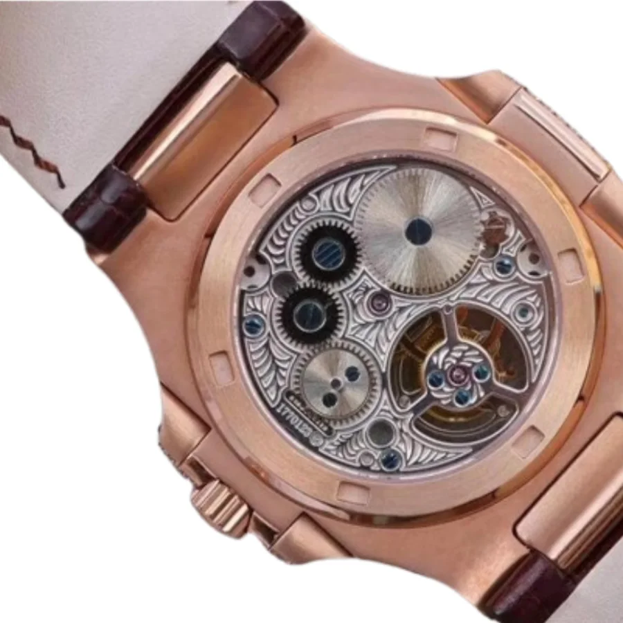 Patek Philippe Nautilus 5711 Tourbillon Jumbo Rose Gold Super Clone