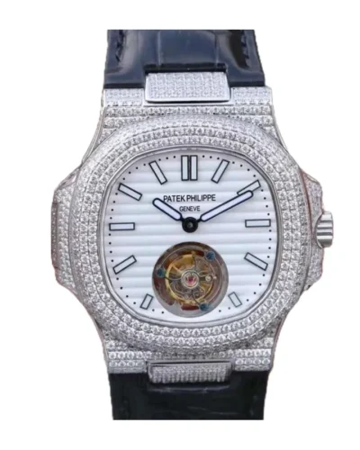 Patek Philippe Nautilus 5711 Tourbillon Jumbo White Dial Super Clone
