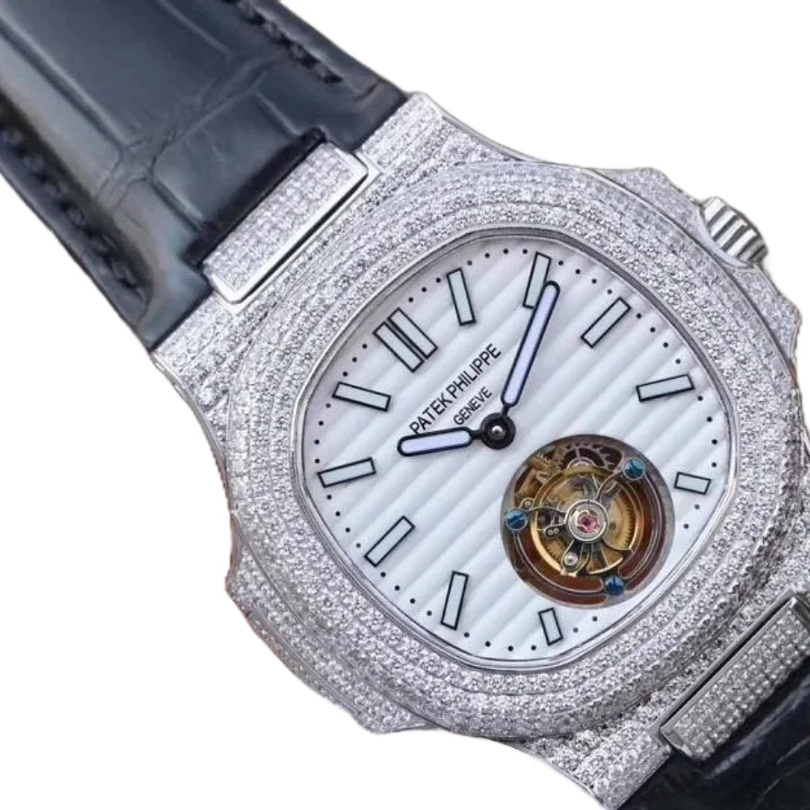 Patek Philippe Nautilus 5711 Tourbillon Jumbo White Dial Super Clone