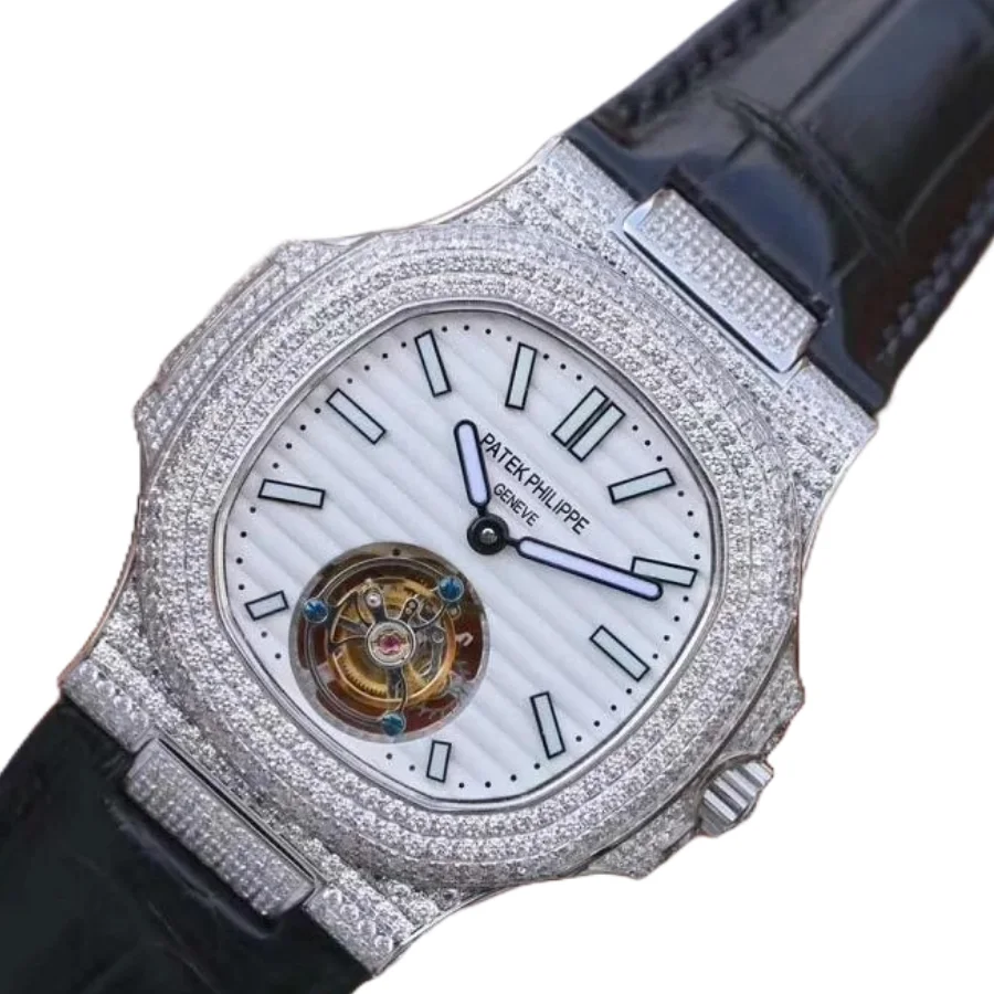 Patek Philippe Nautilus 5711 Tourbillon Jumbo White Dial Super Clone