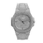 Patek Philippe Nautilus 5719/10G-010 Iced Out Super Clone