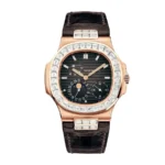 Patek Philippe Nautilus 5724R-001 Baguette Diamond Super Clone