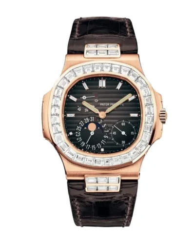 Patek Philippe Nautilus 5724R-001 Baguette Diamond Super Clone