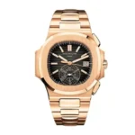 Patek Philippe Nautilus 5980/1R Rose Gold Brown Super Clone
