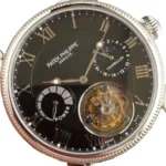 Patek Philippe Tourbillon Moonphase Black Dial Super Clone