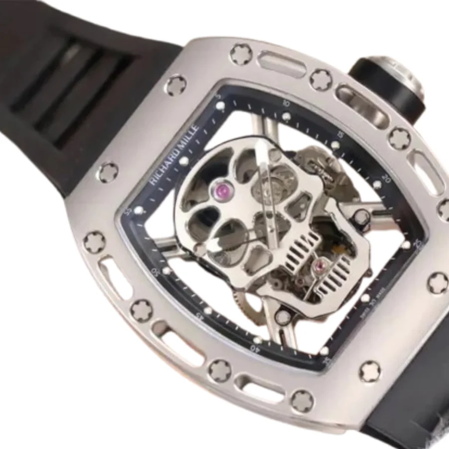 Richard Mille RM 52-01 Tourbillon Skull Grey Super Clone