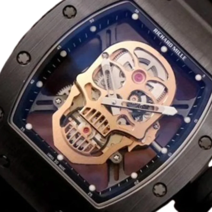 Richard Mille RM 52-01 Tourbillon Skull Super Clone