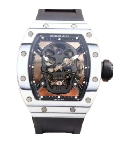 Richard Mille RM 52-01 Tourbillon Skull White Super Clone