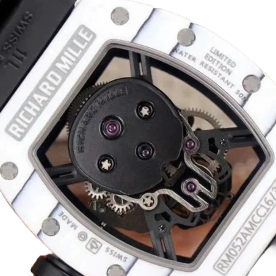 Richard Mille RM 52-01 Tourbillon Skull White Super Clone