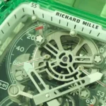 Richard Mille RM 56-01 Tourbillon Green Transparent Super Clone
