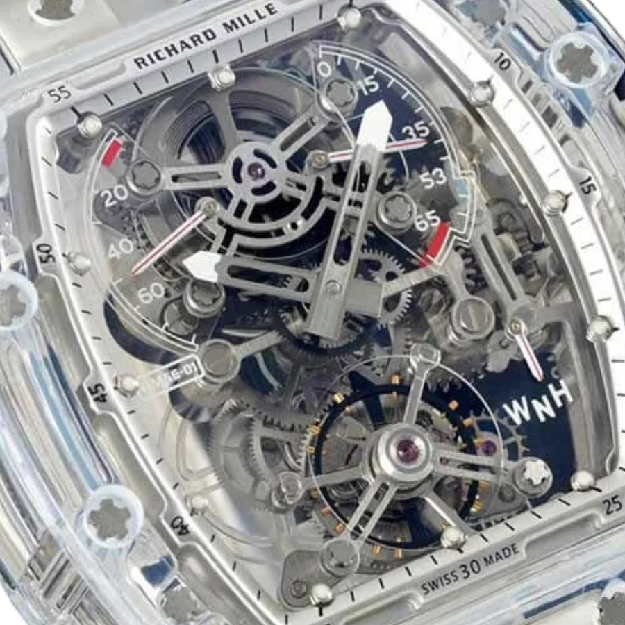 Richard Mille RM 56-01 Tourbillon Transparent Super Clone