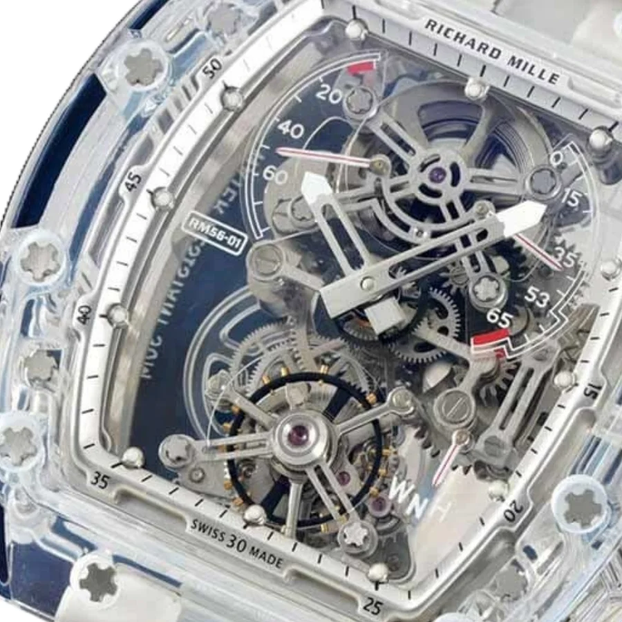 Richard Mille RM 56-01 Tourbillon Transparent Super Clone