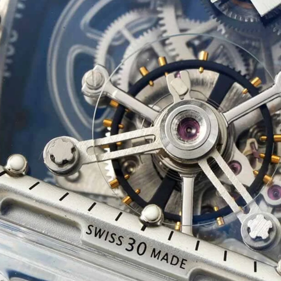 Richard Mille RM 56-01 Tourbillon Transparent Super Clone