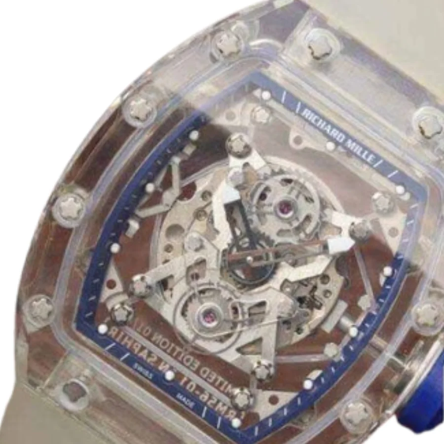 Richard Mille RM 56-02 Tourbillon Transparent Super Clone