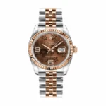 Rolex Datejust 116231-0105 Chocolate Floral Dial Super Clone