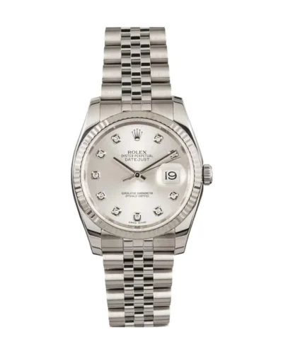 Rolex Datejust 116234-0084 (سيلفر دايل) Jubilee Super Clone
