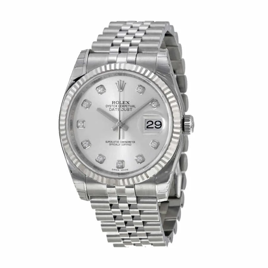 Rolex Datejust 116234-0084 Silver Dial Jubilee Super Clone