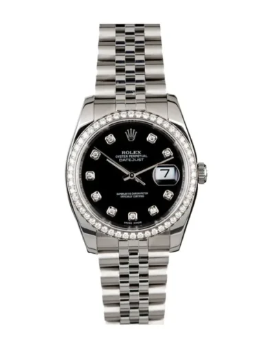 Rolex Datejust 116234 Black Diamond Dial Super Clone
